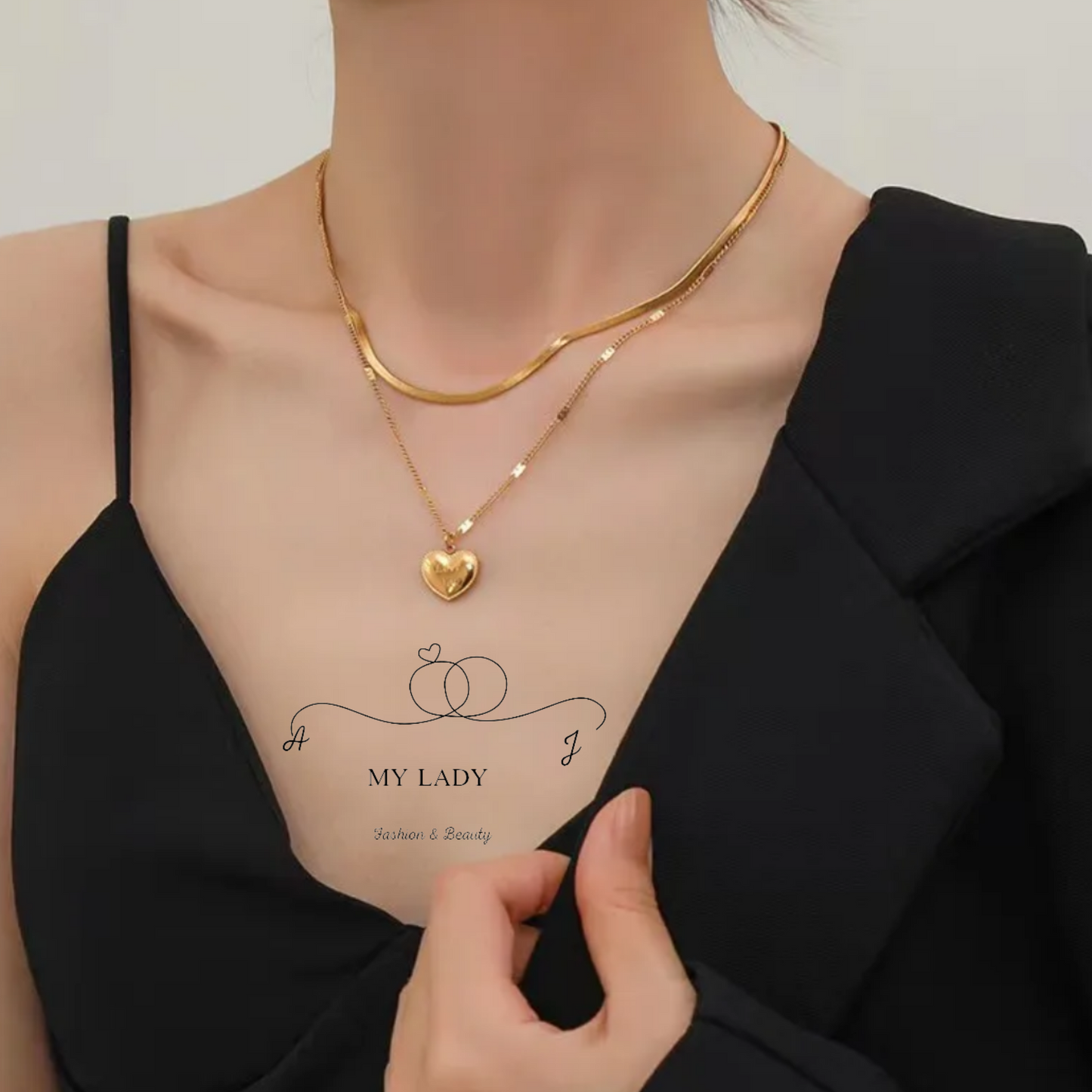 Golden Grace Necklace Set