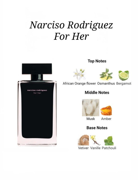 NARCISO RODRIGUEZ for her Eau de Toilette 100ML