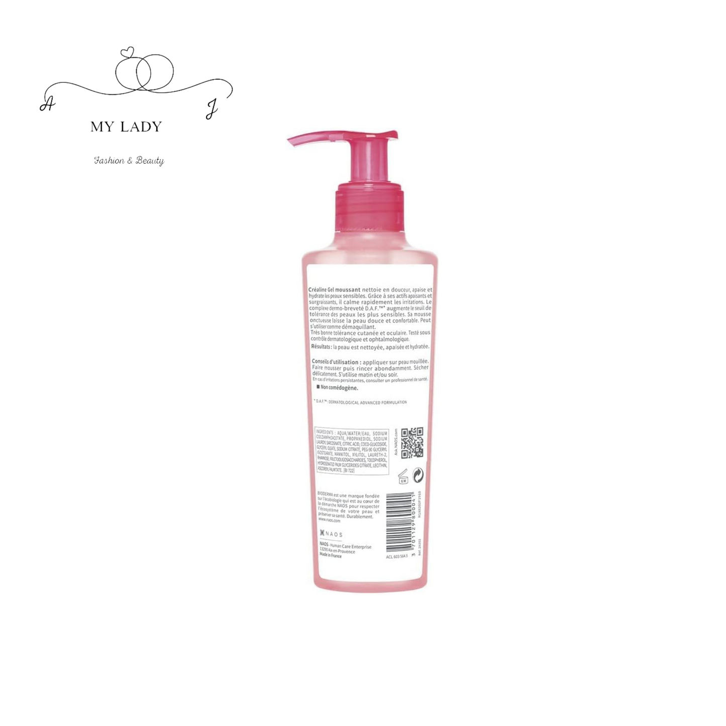Bioderma Créaline Foaming Gel 500ml