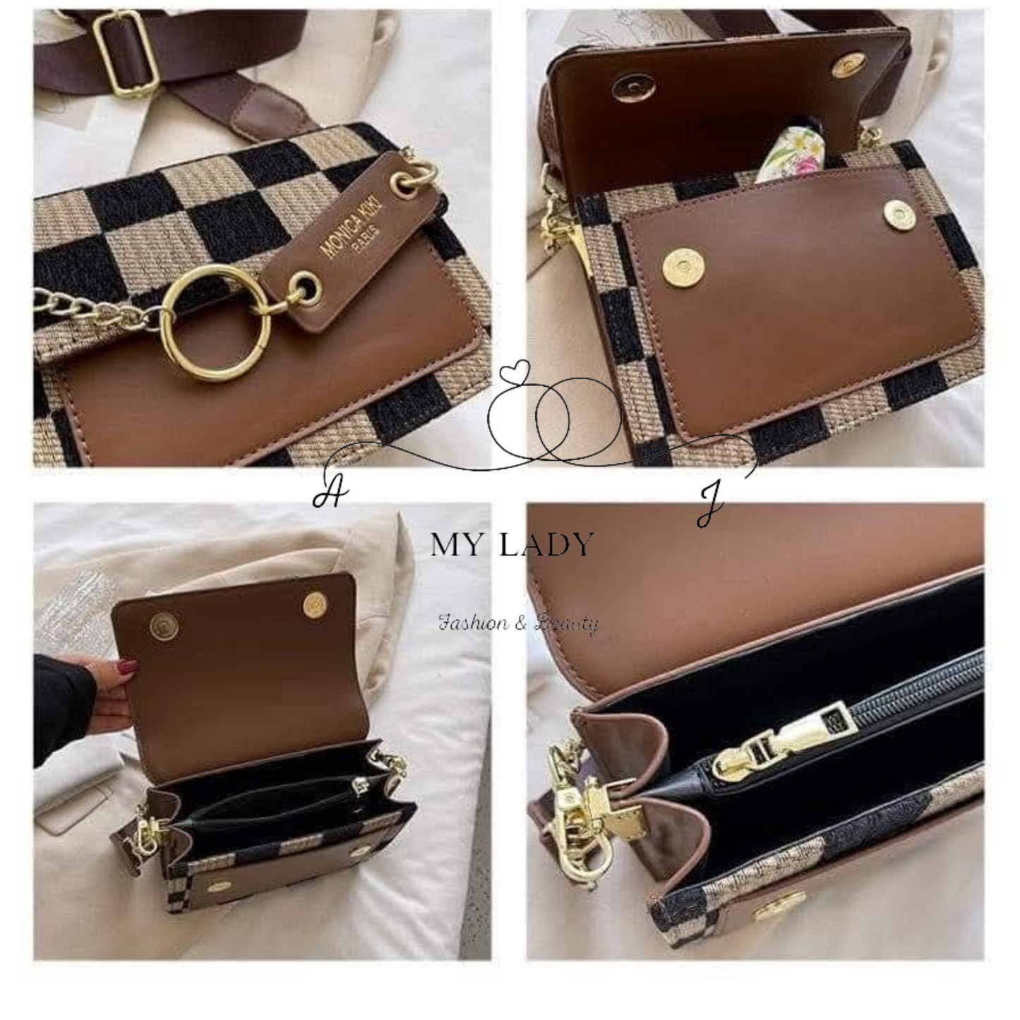 شنطة نسائية MONICE VIKI بتصميم فاخر وأنيق