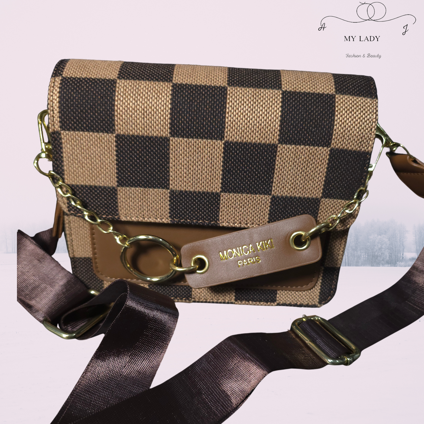 شنطة نسائية MONICE VIKI بتصميم فاخر وأنيق