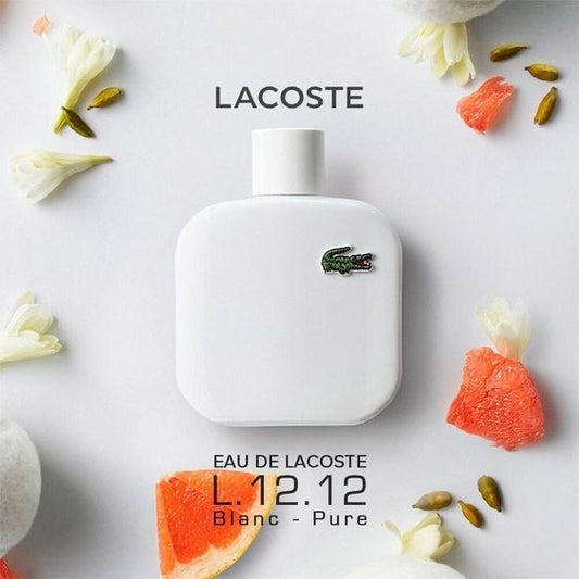 Lacoste Eau De Lacoste L.12.12 Blanc For Men, 5.9 oz edtSpray